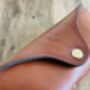 Personalised Spanish Brown Leather Glasses Case, thumbnail 9 of 12