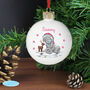 Personalised Me To You Reindeer Bauble, thumbnail 1 of 3