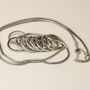 Sparkly Ring Pendant Necklace, thumbnail 3 of 4