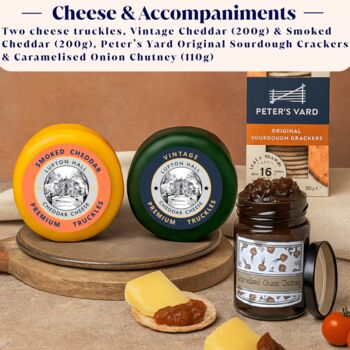 Charcuterie Hamper Meat And Cheese Gift For Foodies, 3 of 5