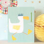Mini Duckling 1st Birthday Card, thumbnail 3 of 5