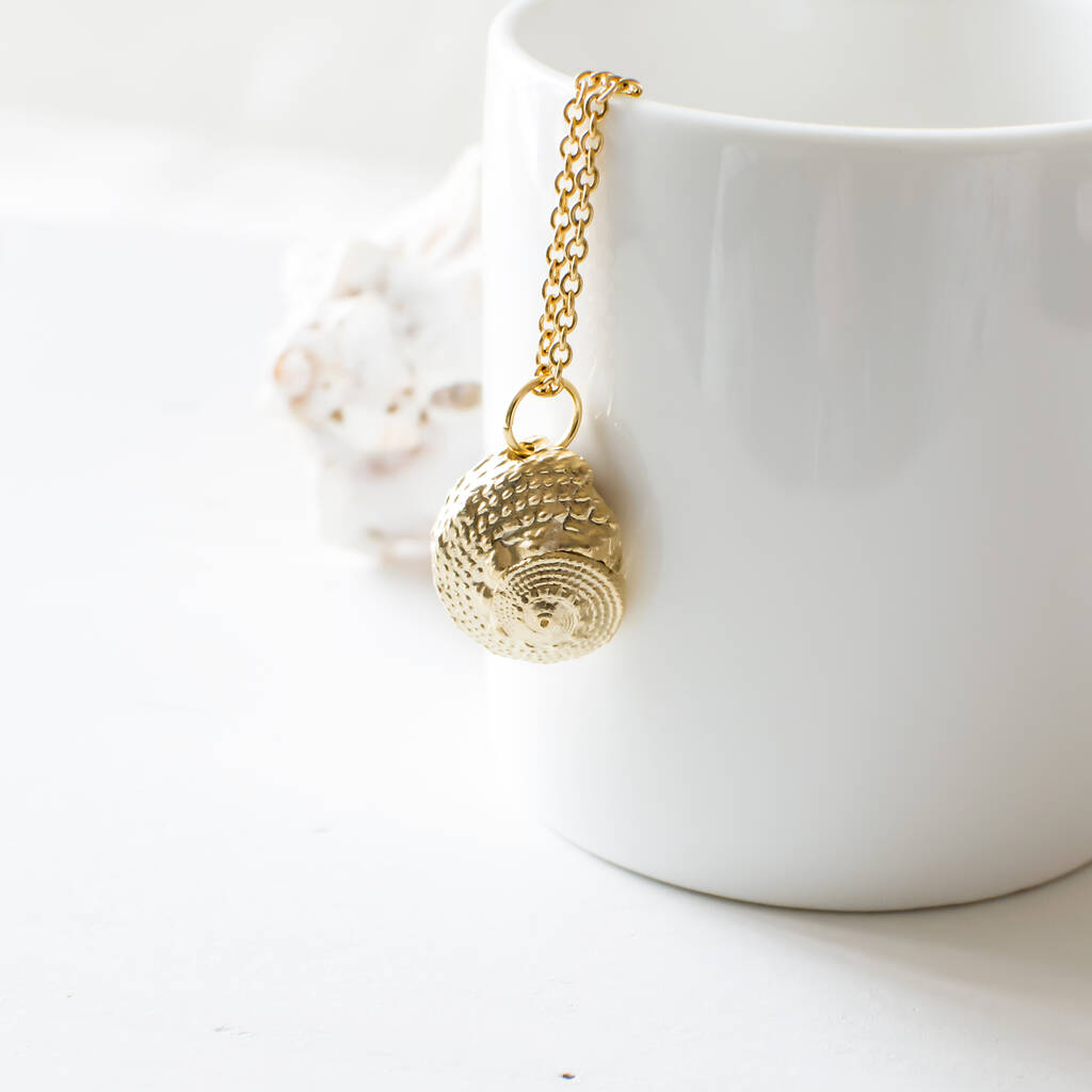 Snail Shell Necklace By Juju Treasures