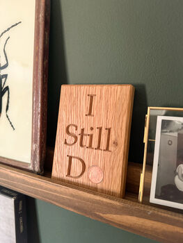 Seven Year Anniversary Plaque | Solid Oak Anniversary Plaque | Seven Year Copper Anniversary | Copper Anniversary | Copper Penny Anniversary, 3 of 6