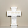 Personalised Wooden Cross Ornament, thumbnail 1 of 10