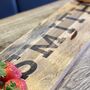 Personalised Family Surname Extra Long Serving Board, thumbnail 2 of 3