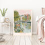 Amsterdam City Travel Art Print, thumbnail 4 of 4