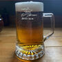 80th Birthday Stein Beer Glass, thumbnail 3 of 6
