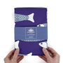 'Ocean Shoal' 100% Cotton Tea Towel, thumbnail 12 of 12