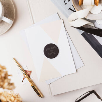 'So Loved' Engraved Love Token Valetines Day Gift For Him Or Her, 3 of 5