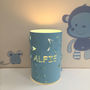 Personalised Star Table Lamp Ideal Christening Gift, thumbnail 4 of 8