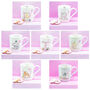 Children's Pink Initial Bone China Mini Mug, thumbnail 4 of 6