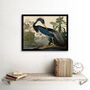 Audubon Birds Louisiana Heron Painting Wall Art Print, thumbnail 2 of 3