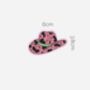 Cow Print Cowboy Hat Sticker, thumbnail 2 of 2