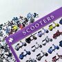Scooters 1000 Piece Jigsaw, thumbnail 2 of 5