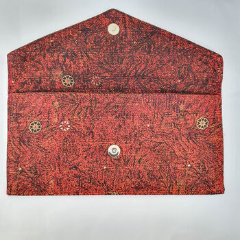 Handmade Silk Sari Purses, Fair Trade Clutch Bags, Ethically Handmade, 8 of 12