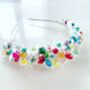 Colourful Flower Crown, thumbnail 4 of 4