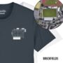 Rugby Union Stadium Organic Cotton T Shirt, thumbnail 5 of 12