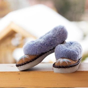 periwinkle slippers