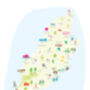 Personalised Isle Of Man Map: Add Favourite Places, thumbnail 2 of 3