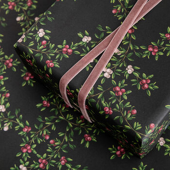 Luxury Christmas Wrapping Paper, Merry Nouveau, 2 of 3