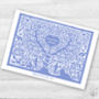 Personalised Adam And Eve Christening Or New Baby Card, thumbnail 4 of 5