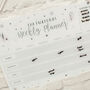 Personalised Wipe Clean Acrylic Weekly Family Planner, thumbnail 2 of 6