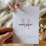 Personalised New Baby Card, New Baby Girl Card Gift, Cards For Newborns, thumbnail 2 of 4