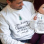 Adult's 'Making Memories' Organic Christmas Sweatshirt, thumbnail 1 of 2