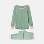 Women's 'Juniper Polka' Bamboo Pyjama Set, thumbnail 3 of 5
