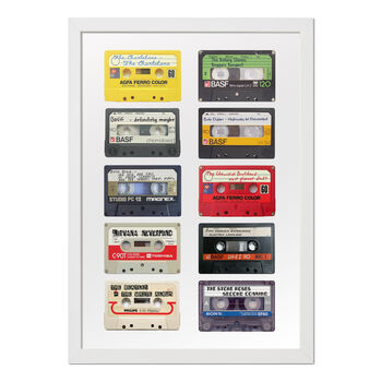Personalised Music Print, Favourite Albums/Songs, 11 of 11