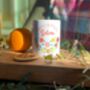 'Merry And Bright' Personalised Citrus Garland Ceramic Jar Candle, thumbnail 7 of 7