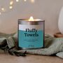 Fluffy Towels Wood Wick Fresh Candle, thumbnail 5 of 7