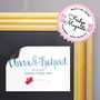 Watercolour Floral And Calligraphy Wedding Invitation, thumbnail 10 of 12