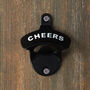 Dapper Chap 'Cheers' Wall Mounted Bottle Opener, thumbnail 1 of 4