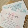 Watercolour Travel Themed Wedding Change The Date Card, thumbnail 1 of 4