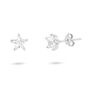 Crystal Star Stud Earrings, thumbnail 2 of 4