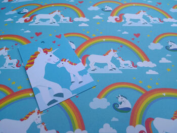 'Ele Wrapping Paper', 'Unicorn Wrapping Paper', 2 of 5
