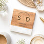 Personalised Engraved Couples Coaster, thumbnail 1 of 5