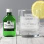 Personalised 'Gin O Clock' Etched Glass, thumbnail 2 of 4