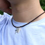 Boys' Personalised Karma Dog Tag Necklace, thumbnail 1 of 6