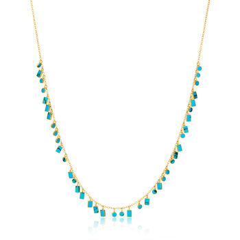 Custom Morse Code Turquoise Necklace, 4 of 9