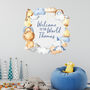 Personalised Welcome To The World Jungle Wall Sticker, thumbnail 1 of 5