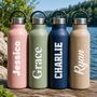 Waterproof Name Sticker For Reusable Water Bottles, thumbnail 1 of 12