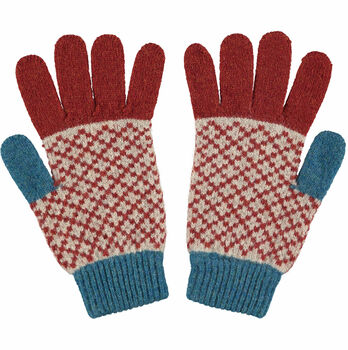 Men's Lambswool Gloves And Fingerless Mitts, 3 of 7