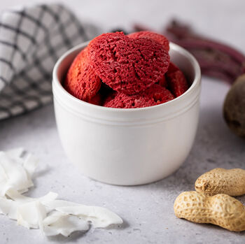 Hypoallergenic Beetroot Kisses Heart Dog Treats, 3 of 3