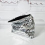 Sequin Embellished Clutch Bag, thumbnail 4 of 5