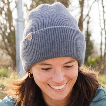 Super Soft Recycled Beanie Hat, 11 of 12