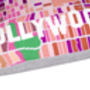Hollywood White City Map Tapestry Kit, thumbnail 2 of 3