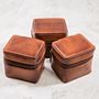 Small Personalised Leather Jewellery Case For Him, thumbnail 9 of 12