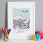 Personalised Capetown Print, thumbnail 1 of 9